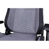 TALIUS - TAL-RAPTOR-GRY silla para videojuegos Silla para videojuegos universal Asiento acolchado tapizado Gris