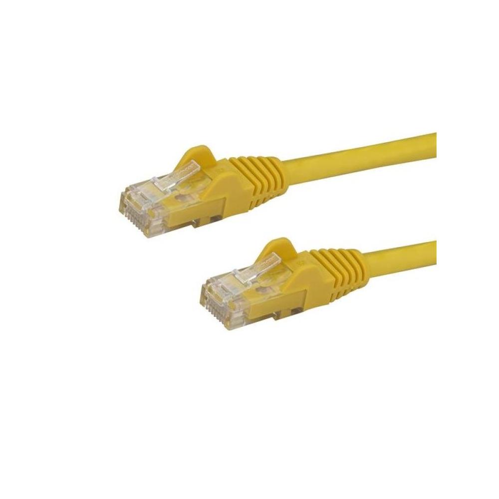 StarTech.com - Cable de Red de 5m Amarillo Cat6 UTP Ethernet Gigabit RJ45 sin Enganches