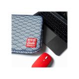 Smile - Laptop sleeve Kimono 13"-14" Seigaiha + Mouse