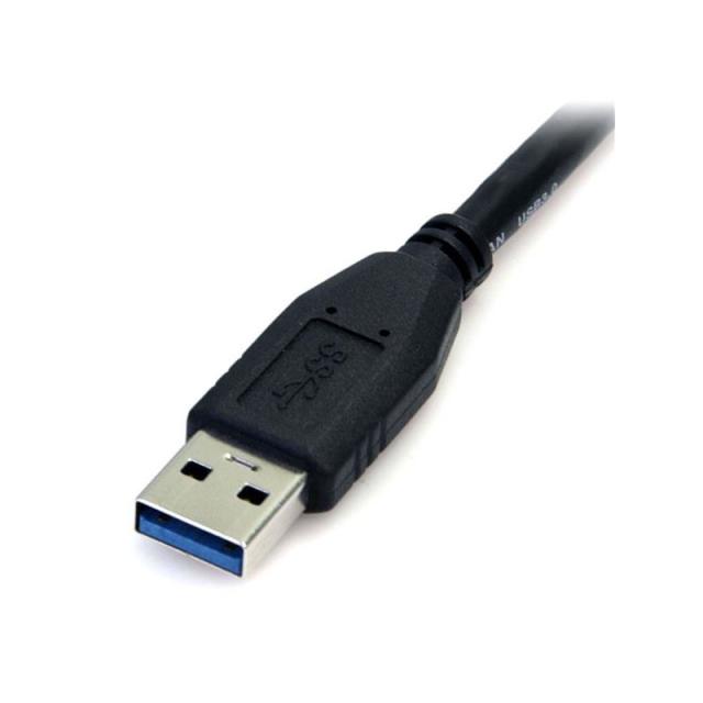 StarTech.com - Cable 50cm USB 3.0 Super Speed SS Micro USB B Macho a USB A Macho Adaptador - Negro