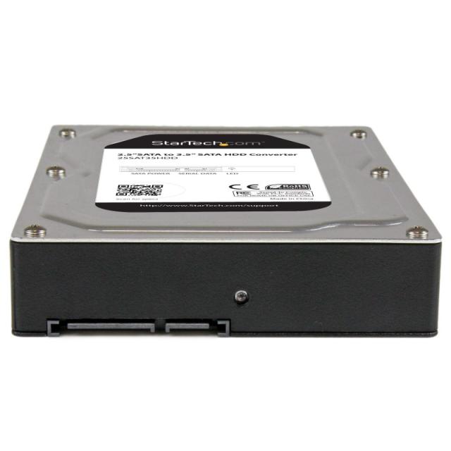 StarTech.com - Adaptador Caja para Discos Duros o SSD de 2,5" a 3,5" SATA - Convertidor para Disco Duro Externo para Unidades de