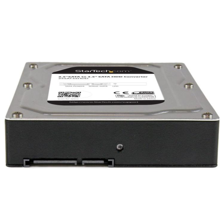 StarTech.com - Adaptador Caja para Discos Duros o SSD de 2,5" a 3,5" SATA - Convertidor para Disco Duro Externo para Unidades de