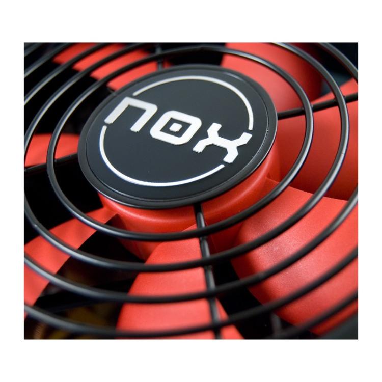 NOX - NXS650 unidad de fuente de alimentación 650 W 20+4 pin ATX Negro, Rojo