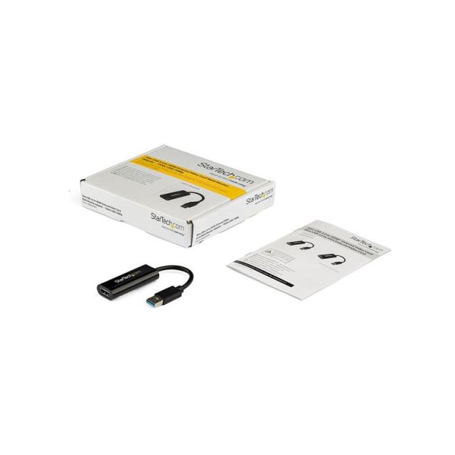 StarTech.com - Adaptador USB 3.0 a HDMI - 1080p (1920x1200) - Adaptador Conversor Compacto de USB-A a HDMI para Monitor - Adapta