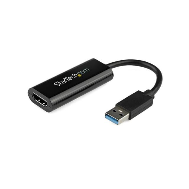 StarTech.com - Adaptador USB 3.0 a HDMI - 1080p (1920x1200) - Adaptador Conversor Compacto de USB-A a HDMI para Monitor - Adapta