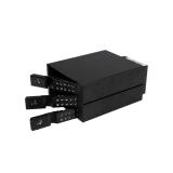 StarTech.com - Rack Móvil Backplane de 3 Bahías para Unidades de 3,5 SAS II/SATA III Hot Swap - 6 Gbps - Rack Móvil de Aluminio