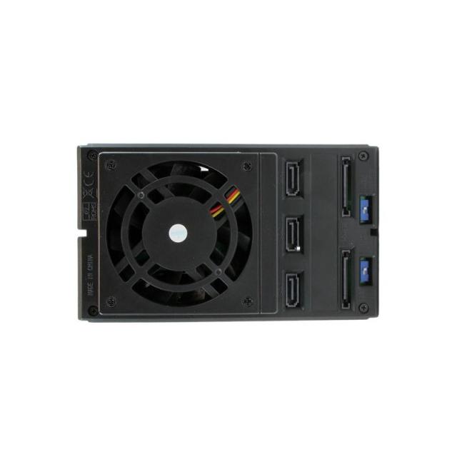 StarTech.com - Rack Móvil Backplane de 3 Bahías para Unidades de 3,5 SAS II/SATA III Hot Swap - 6 Gbps - Rack Móvil de Aluminio
