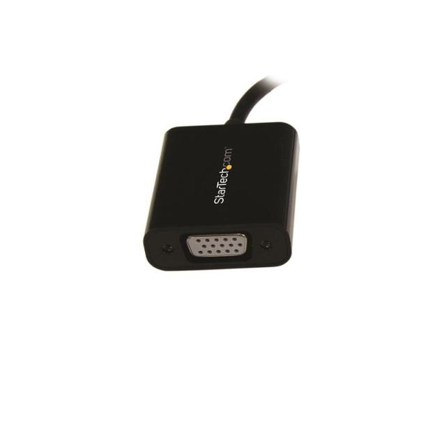 StarTech.com - Adaptador Mini DisplayPort a VGA - Convertidor Activo de Mini DP a VGA Vídeo 1080p con Certificación VESA - mDP 1