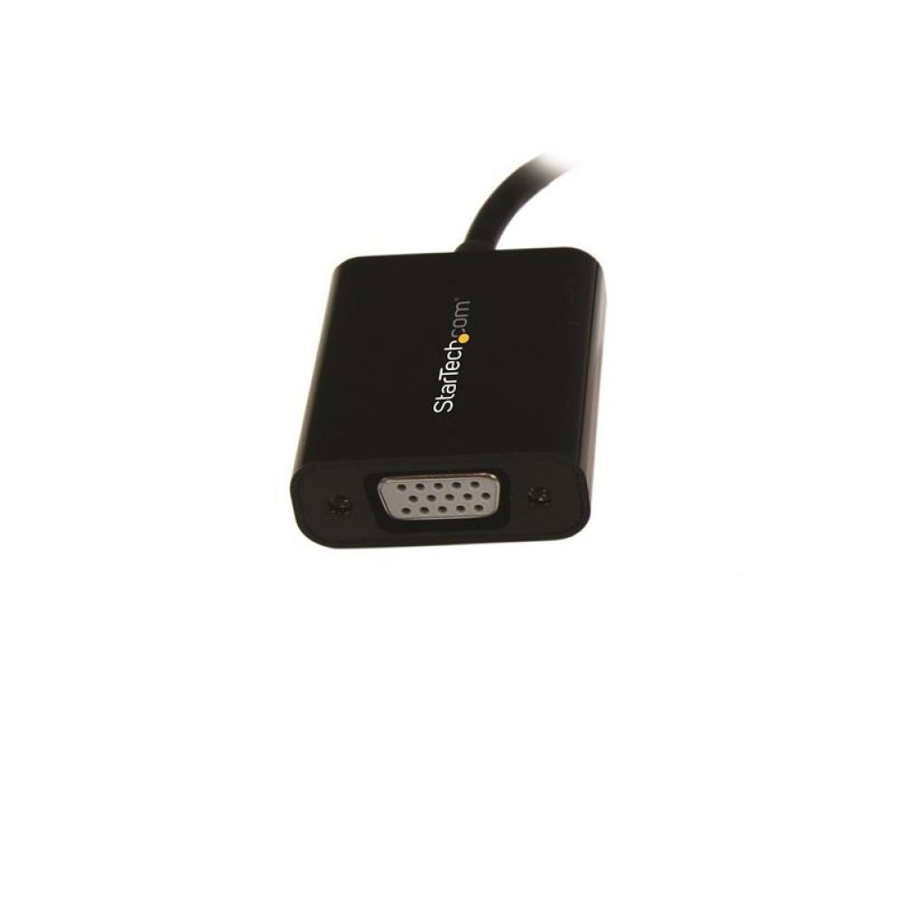 StarTech.com - Adaptador Mini DisplayPort a VGA - Convertidor Activo de Mini DP a VGA Vídeo 1080p con Certificación VESA - mDP 1