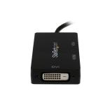 StarTech.com - Adaptador Conversor de Mini DisplayPort a VGA DVI o HDMI - Convertidor A/V 3 en 1 para viajes