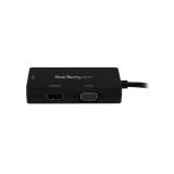 StarTech.com - Adaptador Conversor de Mini DisplayPort a VGA DVI o HDMI - Convertidor A/V 3 en 1 para viajes
