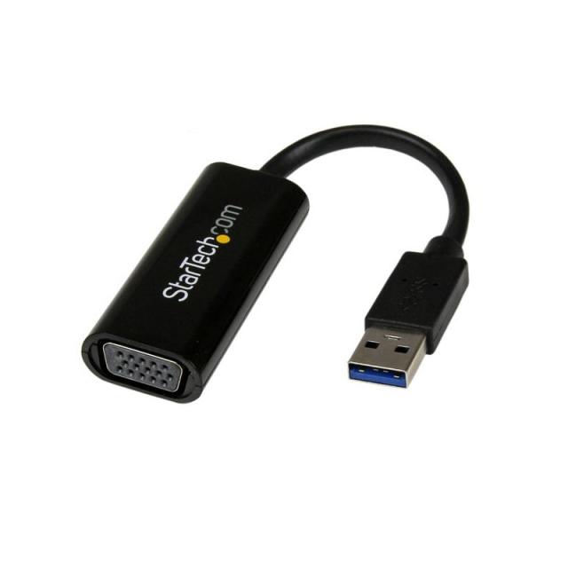 StarTech.com - Adaptador Gráfico Conversor USB 3.0 a VGA - Cable Convertidor Compacto de Vídeo - 1920x1200 / 1080p