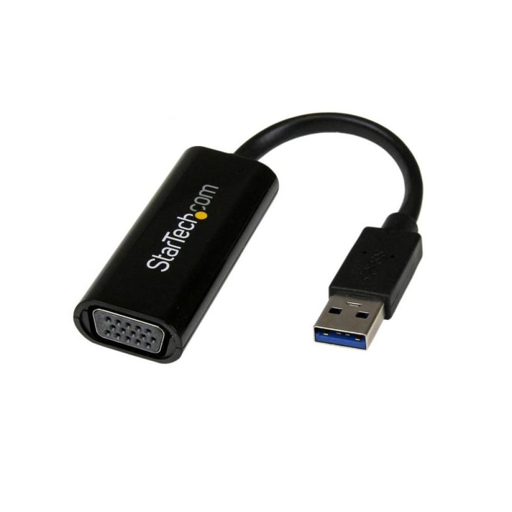 StarTech.com - Adaptador Gráfico Conversor USB 3.0 a VGA - Cable Convertidor Compacto de Vídeo - 1920x1200 / 1080p