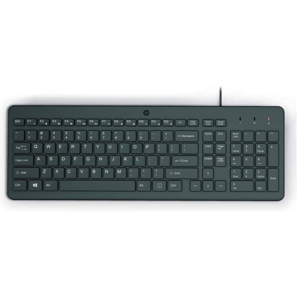 HP - Teclado con cable 150