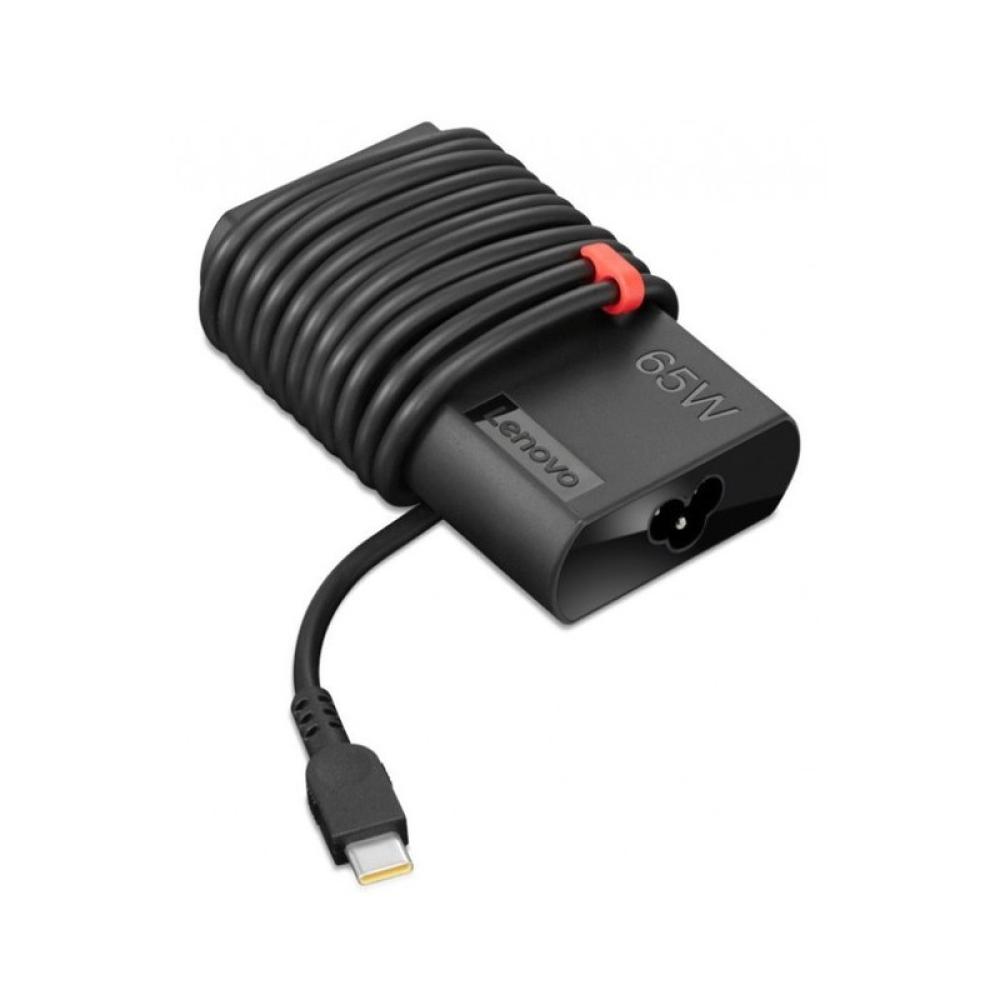 Lenovo - 4X20V24678 adaptador e inversor de corriente Interior 65 W Negro