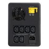 APC - Easy UPS sistema de alimentación ininterrumpida (UPS) Línea interactiva 1,6 kVA 900 W 6 salidas AC