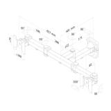 Neomounts - FPMA-W960D Soporte de pared para doble monitor/TV 10-27" - movimiento completo