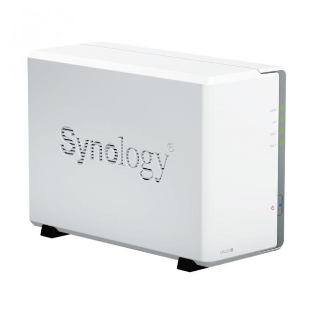 Synology - DiskStation DS223J servidor de almacenamiento NAS Escritorio Realtek RTD1619B 1 GB DDR4 DiskStation Manager Blanco