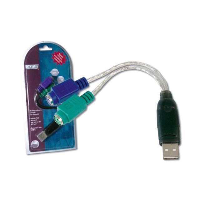Digitus - Adaptador ® USB - PS / 2