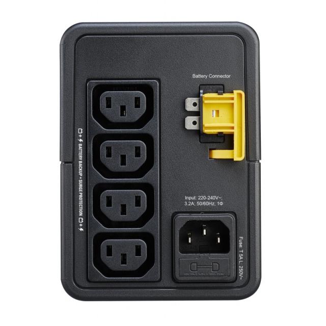 APC - BVX700LI sistema de alimentación ininterrumpida (UPS) Línea interactiva 0,7 kVA 360 W 4 salidas AC