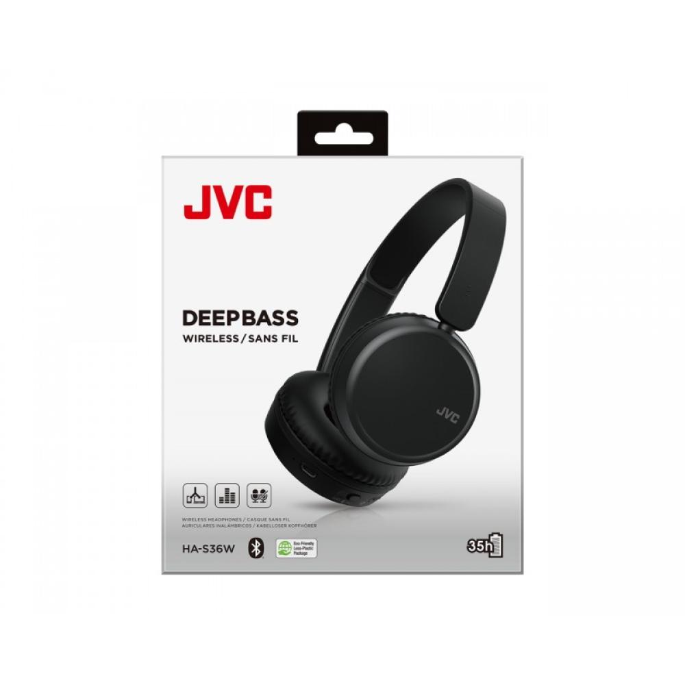 JVC - HA-S36W Auriculares Inalámbrico Diadema Llamadas/Música Bluetooth Negro