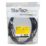 StarTech.com - Cable KVM 4 en 1 de 1,8m con DVI USB Audio y Micrófono
