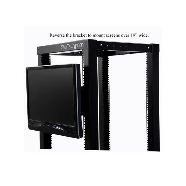 StarTech.com - Bracket Soporte Montura para Monitores VESA LCD en Rack Armario de 19" Pulgadas