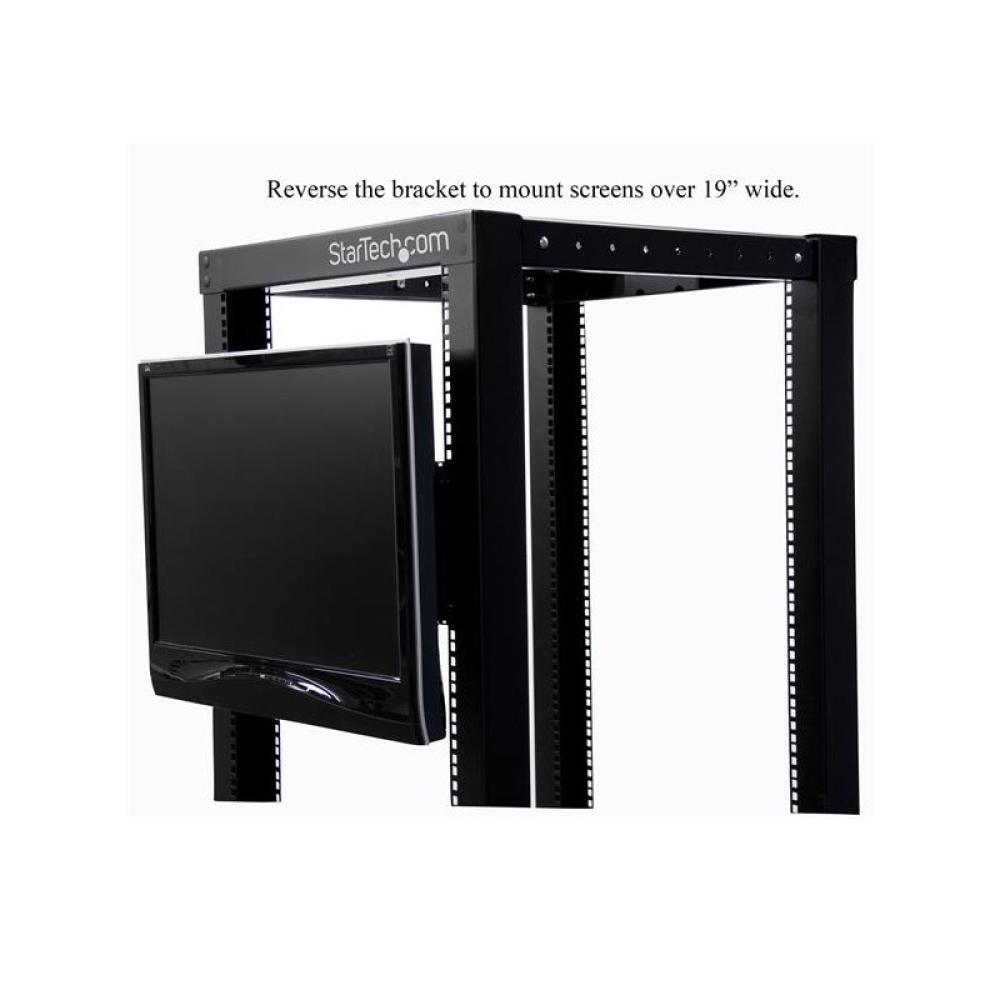 StarTech.com - Bracket Soporte Montura para Monitores VESA LCD en Rack Armario de 19" Pulgadas