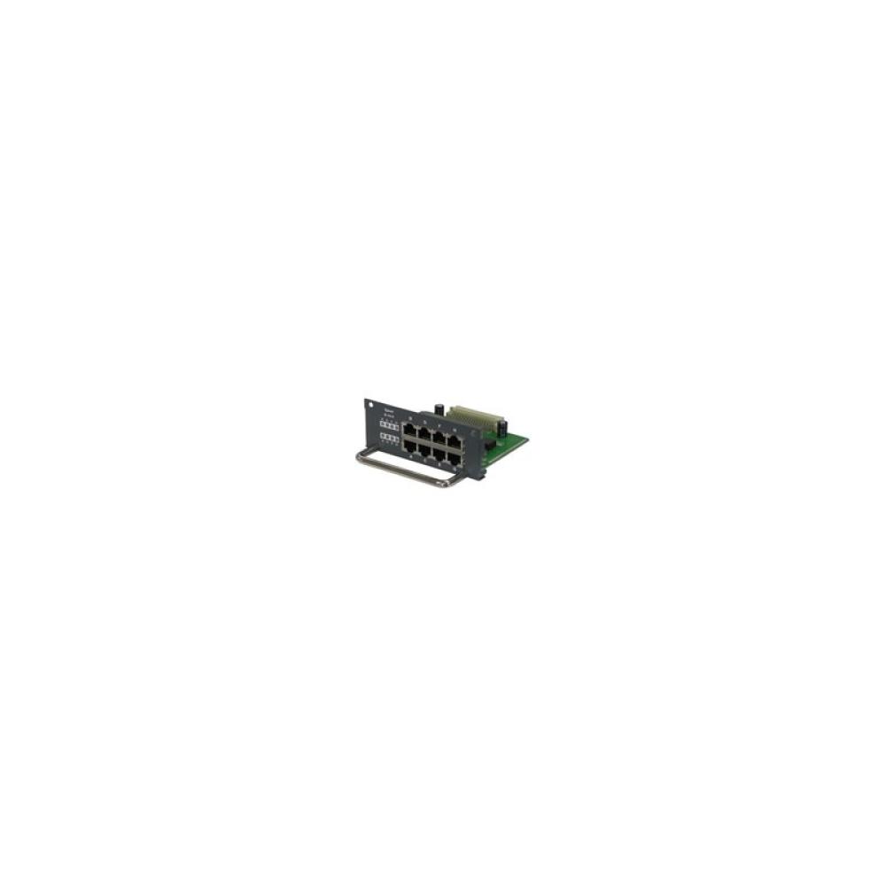 KTI Networks - 8-port fast ethernet module for 3+2 slot modular switch - KS-2601-8MT