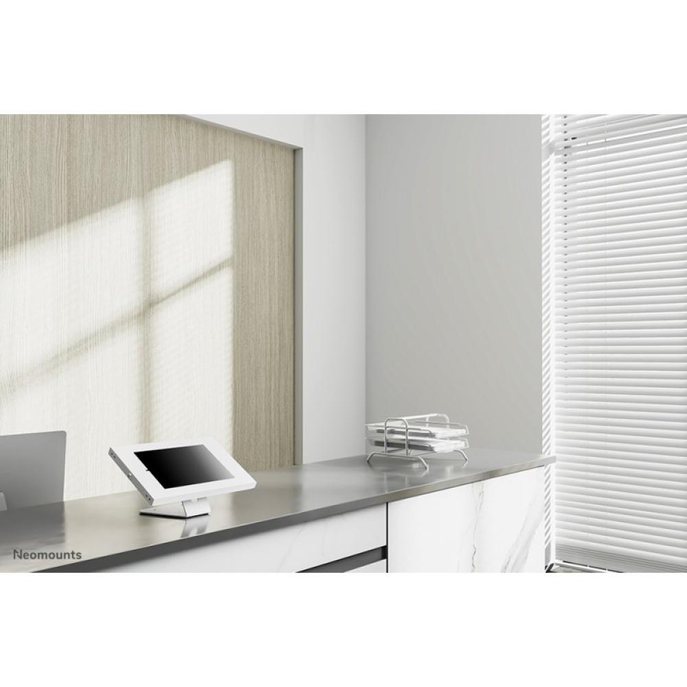 Neomounts - DS15-630WH1 Soporte de escritorio y pared para tablet 9.7-11" - bloqueable