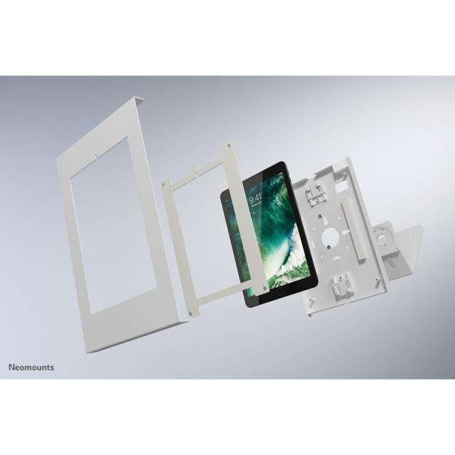 Neomounts - DS15-630WH1 Soporte de escritorio y pared para tablet 9.7-11" - bloqueable