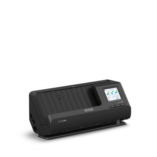Epson - ES-C380W ADF + escáner alimentado por hojas 600 x 600 DPI A4 Negro