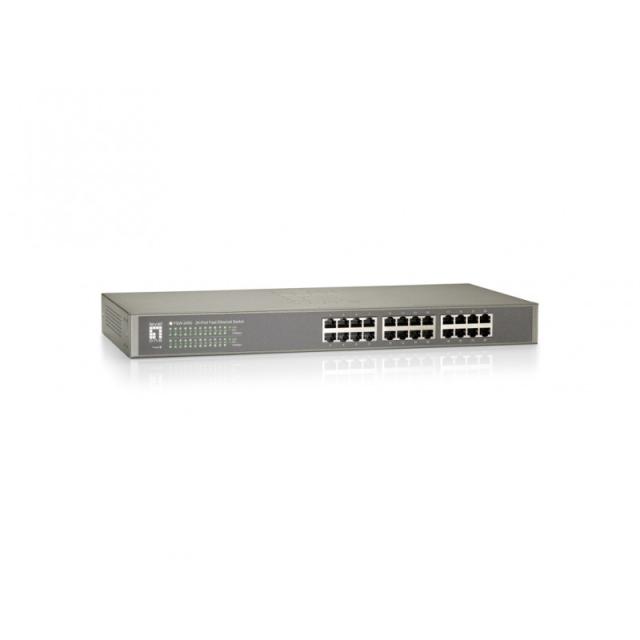 LevelOne - FSW-2450 switch No administrado Fast Ethernet (10/100) Negro