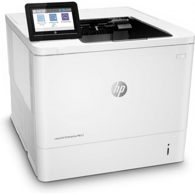 HP - LaserJet Enterprise M612dn Blanco y negro Impresora, Solo Ethernet A doble cara