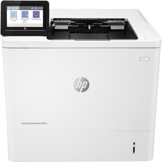 HP - LaserJet Enterprise M612dn Blanco y negro Impresora, Solo Ethernet A doble cara