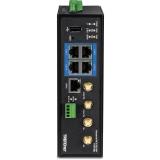 Trendnet - TI-W100 router inalámbrico Gigabit Ethernet Doble banda (2,4 GHz / 5 GHz) Negro