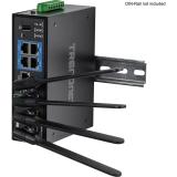 Trendnet - TI-W100 router inalámbrico Gigabit Ethernet Doble banda (2,4 GHz / 5 GHz) Negro