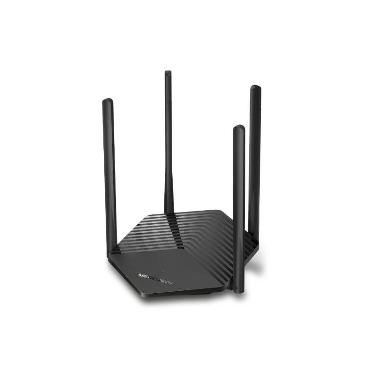 Mercusys - MR60X router inalámbrico Gigabit Ethernet Doble banda (2,4 GHz / 5 GHz) Negro