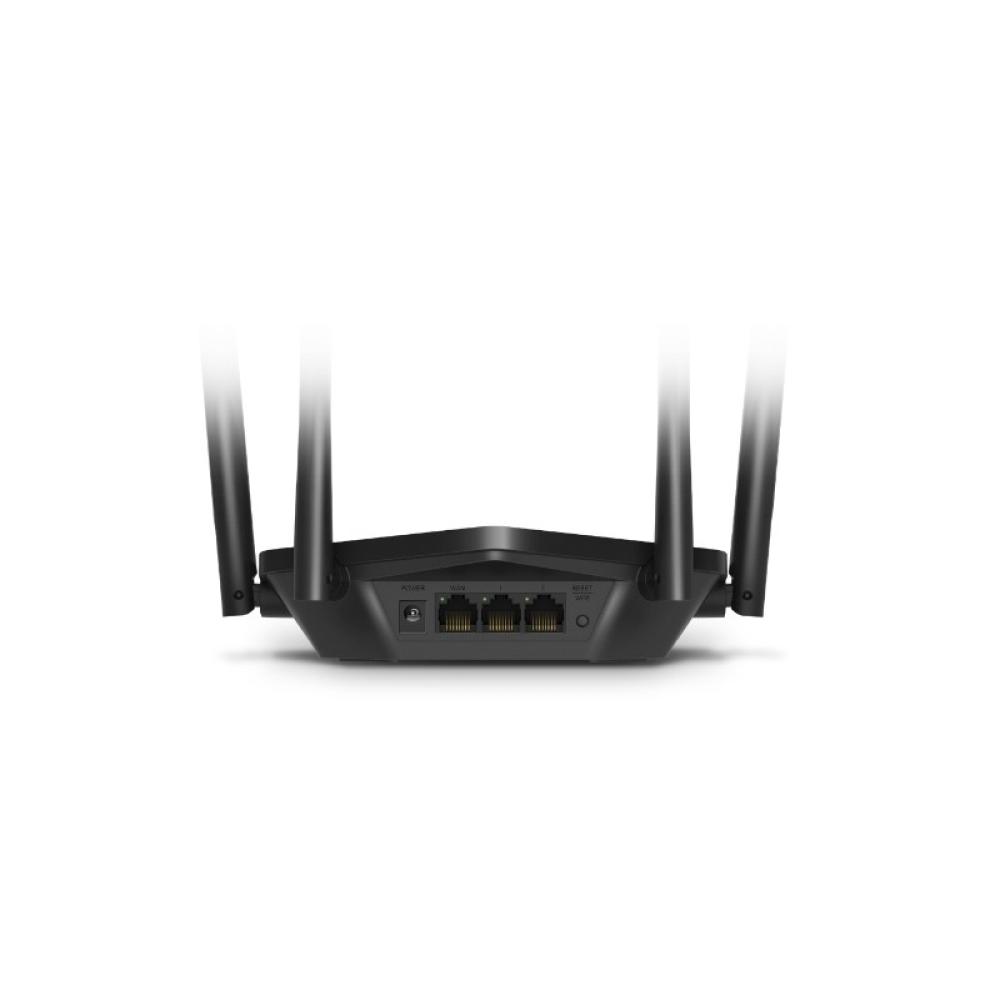Mercusys - MR60X router inalámbrico Gigabit Ethernet Doble banda (2,4 GHz / 5 GHz) Negro