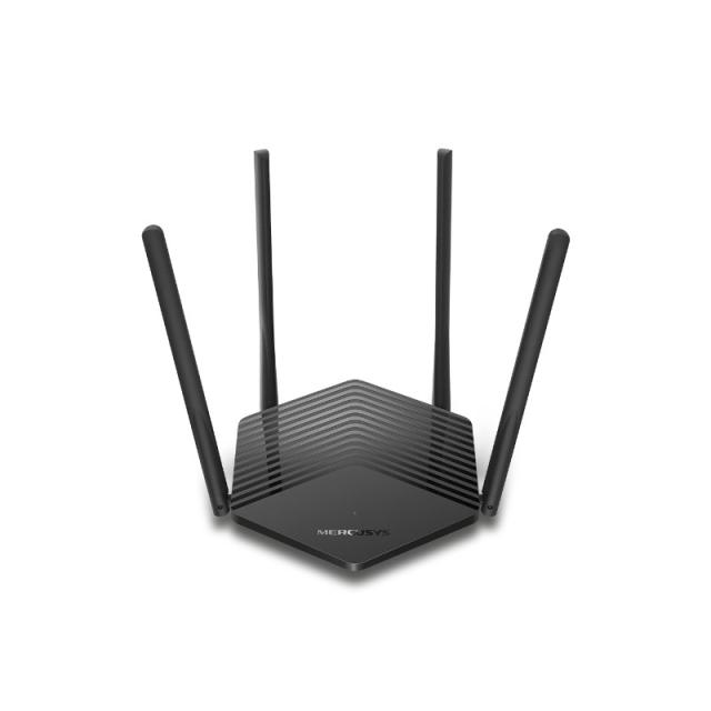 Mercusys - MR60X router inalámbrico Gigabit Ethernet Doble banda (2,4 GHz / 5 GHz) Negro