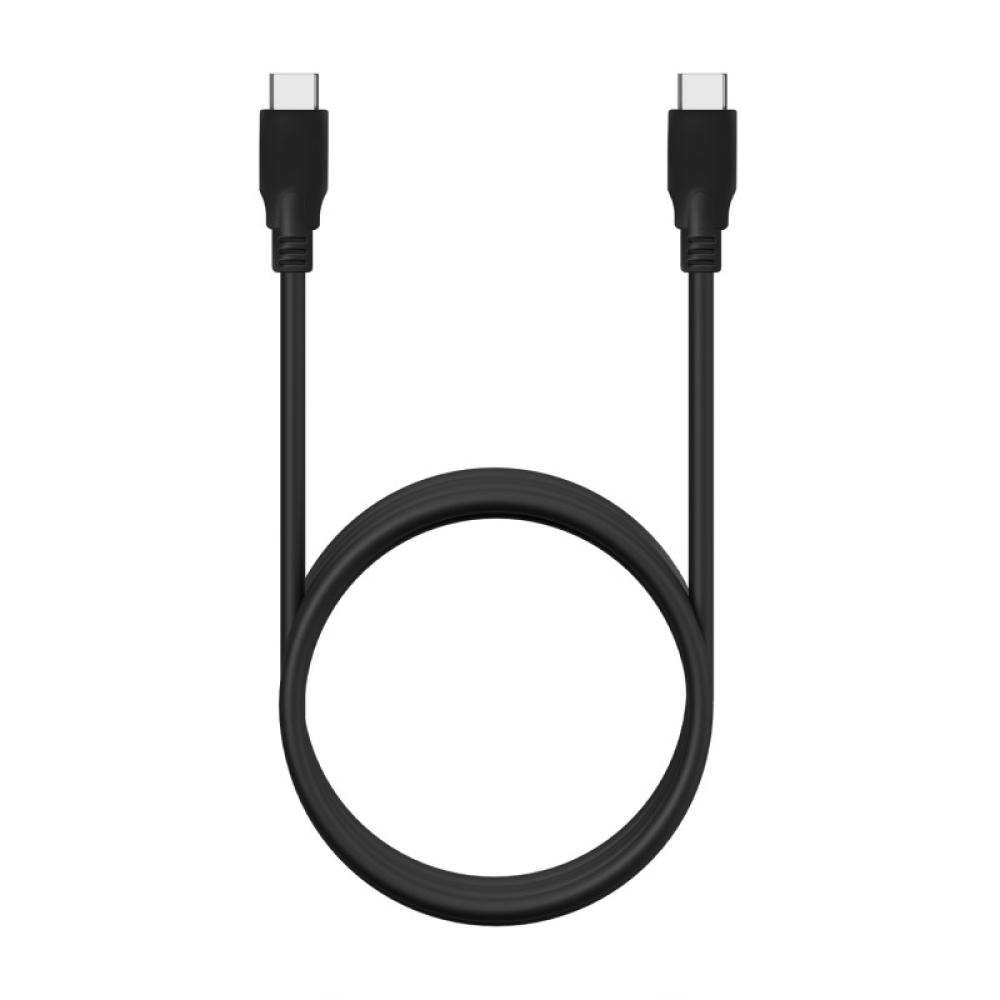 AISENS - Cable USB 3.2 Gen2x2 20Gbps 8k@30Hz 5A 100w E-Marker, Tipo USB-C/M-USB-C/M, Negro, 0.6m