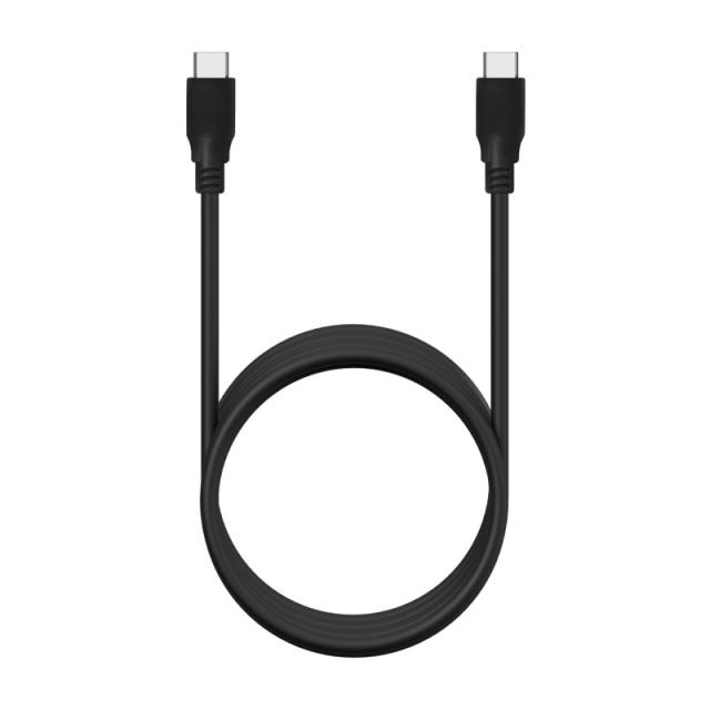 AISENS - Cable USB 3.2 Gen2x2 20Gbps 8k@30Hz 5A 100W E-Marker, Tipo USB-C/M-USB-C/M, Negro, 2.0m