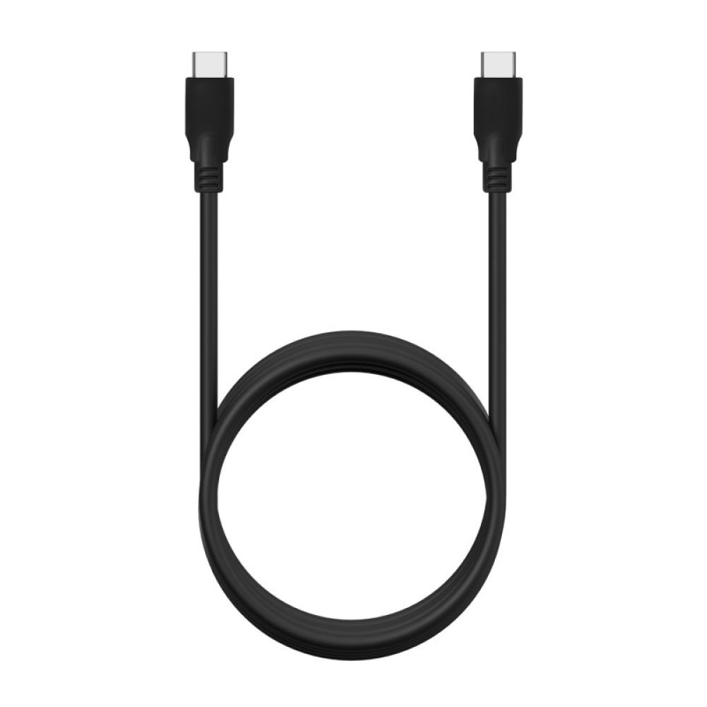 AISENS - Cable USB 3.2 Gen2x2 20Gbps 8k@30Hz 5A 100W E-Marker, Tipo USB-C/M-USB-C/M, Negro, 1.5m