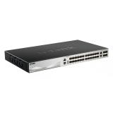 D-Link - DGS-3130-30S/E switch Gestionado L3 10G Ethernet (100/1000/10000) Gris