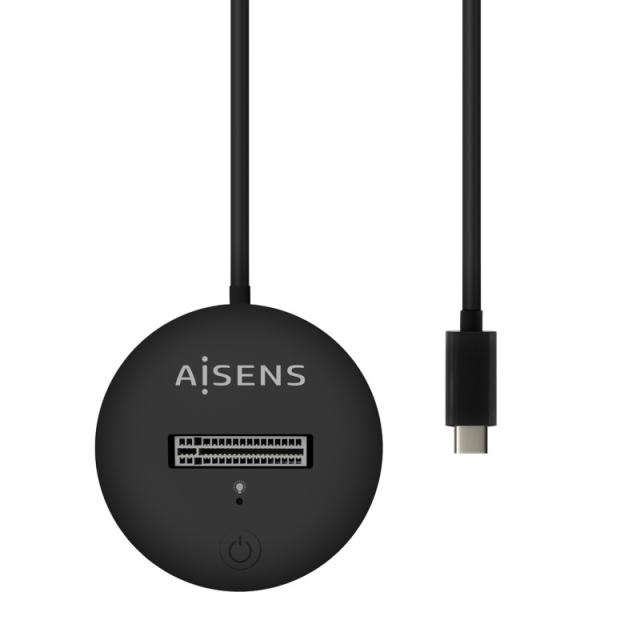 AISENS - USB-C Dock M.2 (NGFF) ASUC-M2D013-BK SATA/NVMe A USB3.1 Gen2, Negra