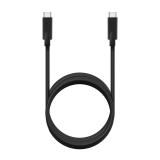 AISENS - Cable USB 3.2 Gen1 5Gbps 4k@60Hz 3A 60W E-Marker, Tipo USB-C/M-USB-C/M, Negro, 5.0m