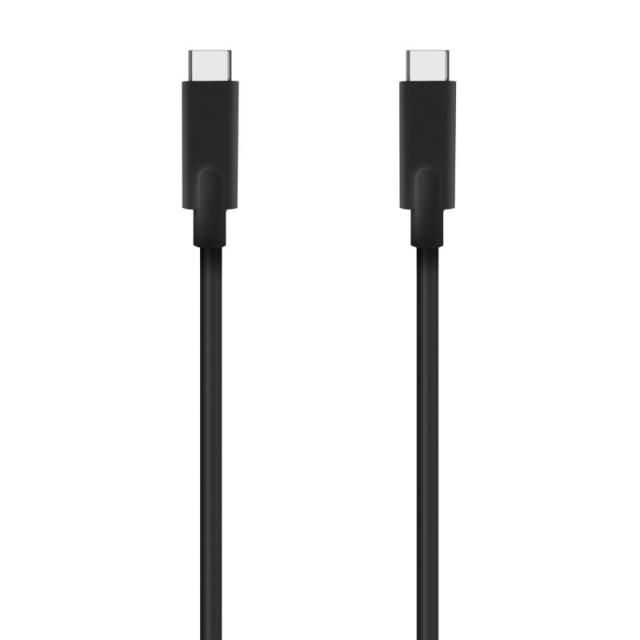AISENS - Cable USB 3.2 Gen1 5Gbps 4k@60Hz 3A 60W E-Marker, Tipo USB-C/M-USB-C/M, Negro, 5.0m