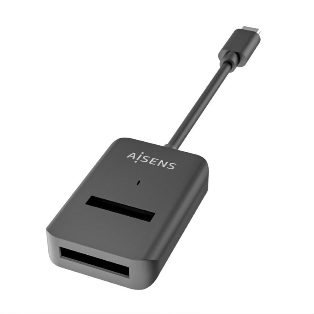 AISENS - USB-C Dock M.2 (NGFF) ASUC-M2D011-BK SATA/NVMe A USB3.1 Gen2, Negra