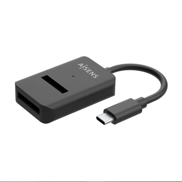 AISENS - USB-C Dock M.2 (NGFF) ASUC-M2D011-BK SATA/NVMe A USB3.1 Gen2, Negra