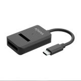 AISENS - USB-C Dock M.2 (NGFF) ASUC-M2D011-BK SATA/NVMe A USB3.1 Gen2, Negra